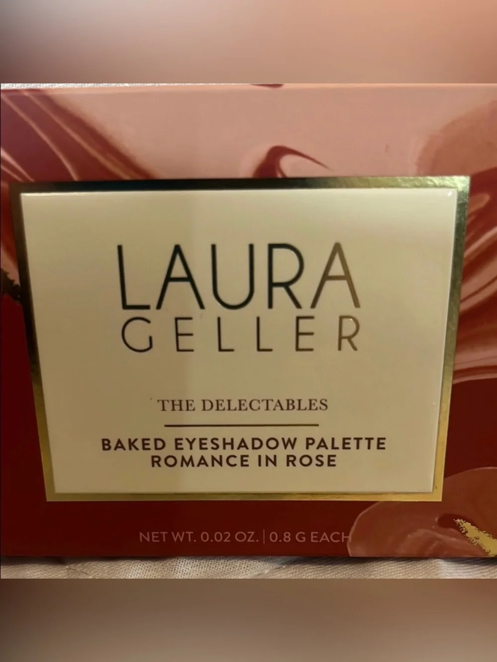 Laura Geller The Delectables Baked Eyeshadow Palette Romance In Rose 🌹 NWT